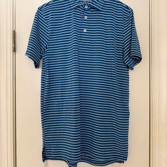 SOUTHERN TIDE | brrrº striped performance golf polo - Picture 9 of 10